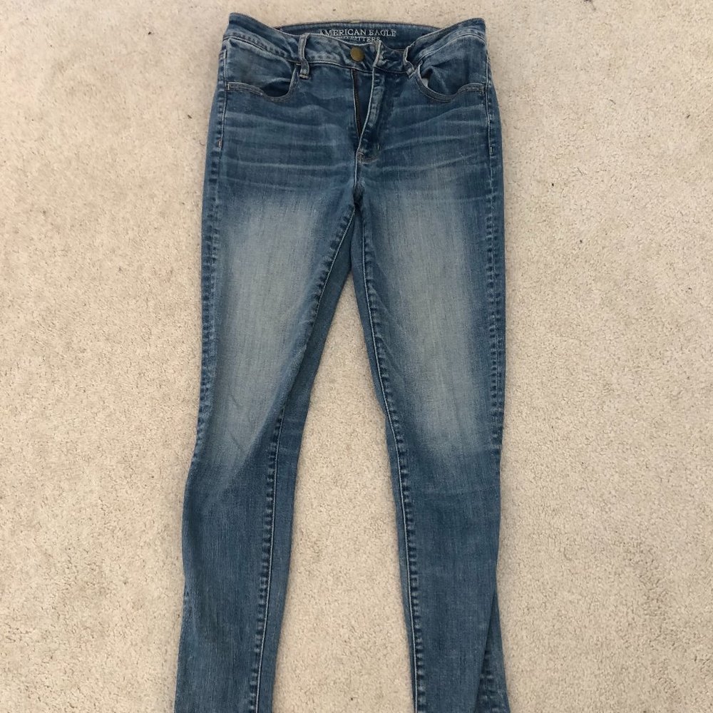 American Eagle Hi-Rise Jeggings - 6 Regular